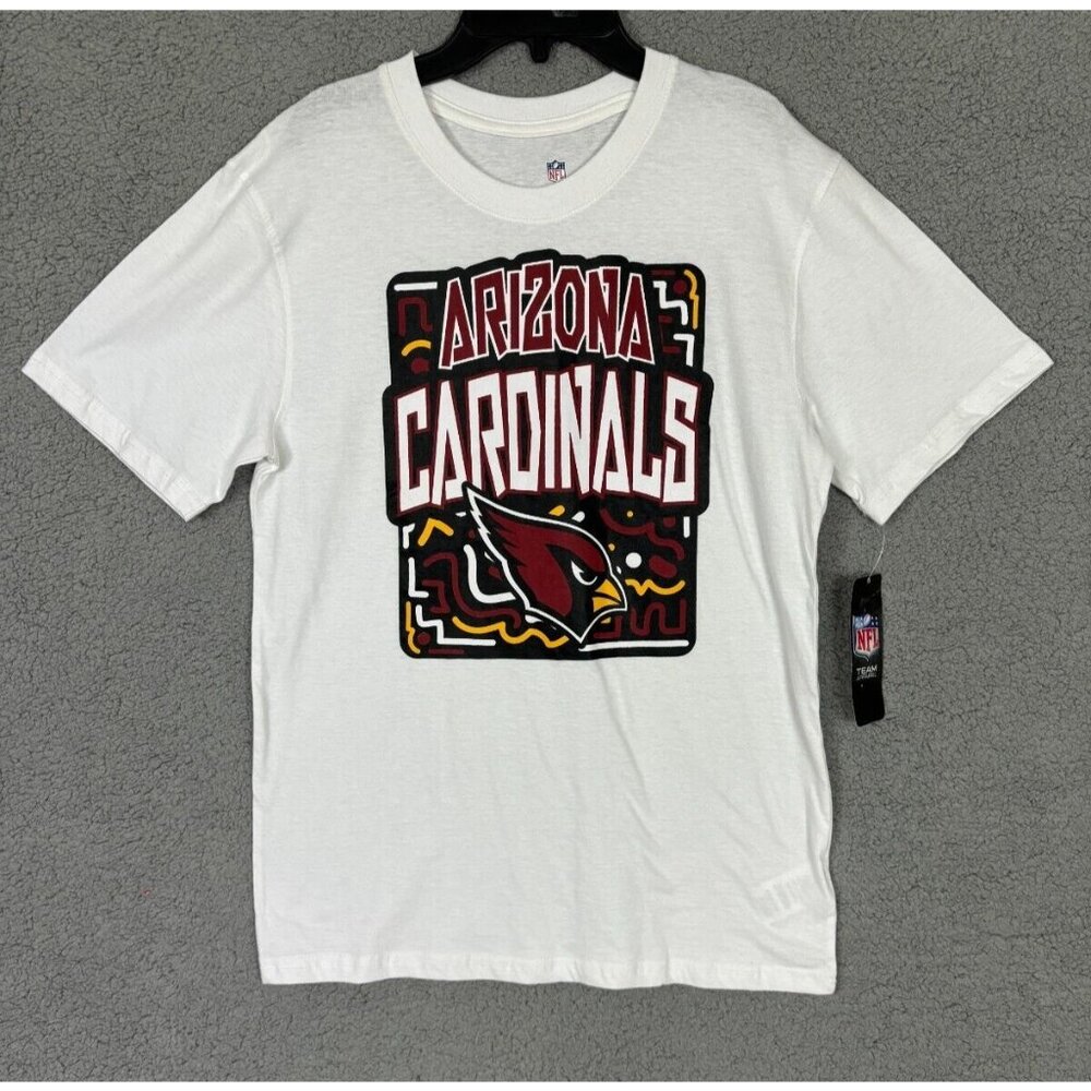 NFL Arizona Cardinals Youth Short Sleeve T-Shirt White Extra Large( 18-20) NWT's